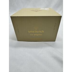 Smells Rich Set The Vibe Mykonos Vanilla & Orchid Soy Wax Candle NIOB 10.5 Oz